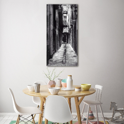 Acrylbild vertikal Barcelona, ​​Spanien