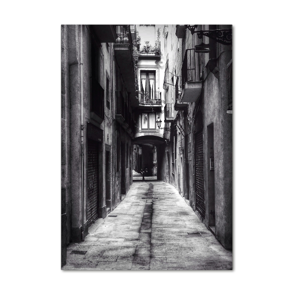 Acrylbild vertikal Barcelona, ​​Spanien