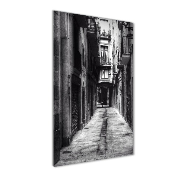 Acrylbild vertikal Barcelona, ​​Spanien