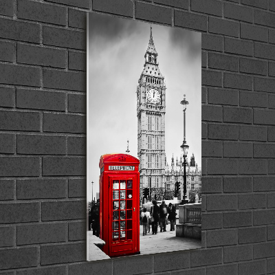 Bild auf Acrylglas vertikal Big Ben London