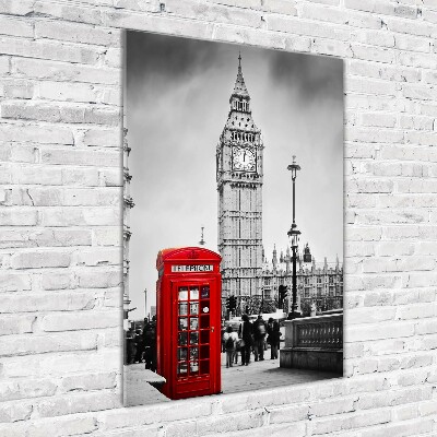Bild auf Acrylglas vertikal Big Ben London