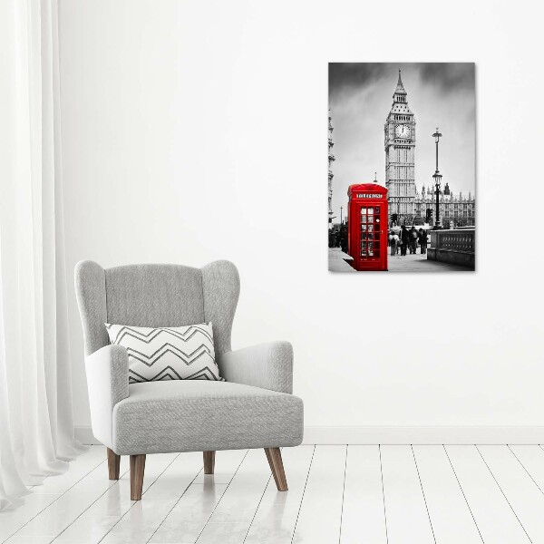 Bild auf Acrylglas vertikal Big Ben London