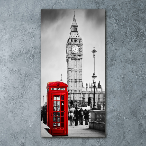 Bild auf Acrylglas vertikal Big Ben London