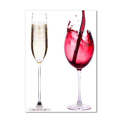 Bild auf Acrylglas vertikal Farbenfrohe Cocktails