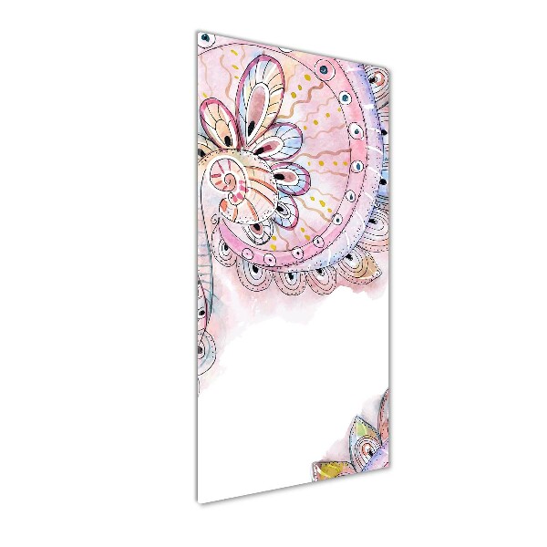 Bild auf Acrylglas vertikal Abstraktes Muster