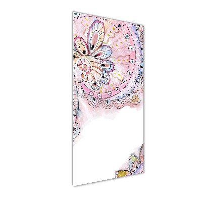 Bild auf Acrylglas vertikal Abstraktes Muster