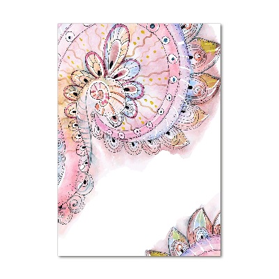 Bild auf Acrylglas vertikal Abstraktes Muster