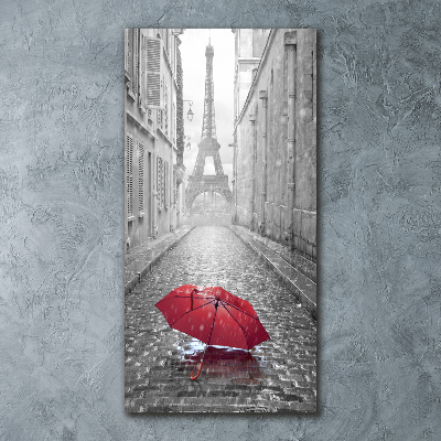 Bild auf Acrylglas vertikal Regenschirm Frankreich