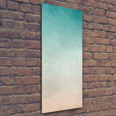 Bild auf Acrylglas vertikal Rauch