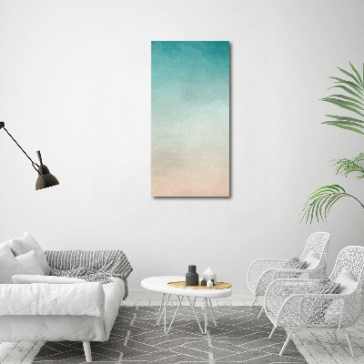 Bild auf Acrylglas vertikal Rauch