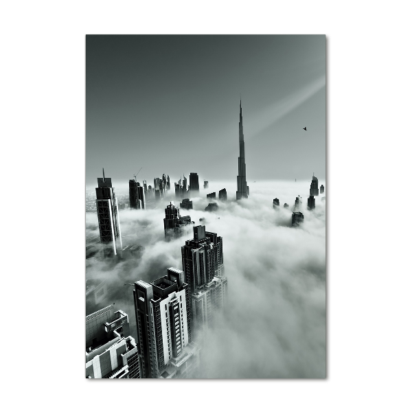 Bild auf Acrylglas vertikal Wolkenkratzer