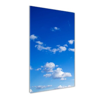 Plexiglasbilder vertikal Wolken am Himmel