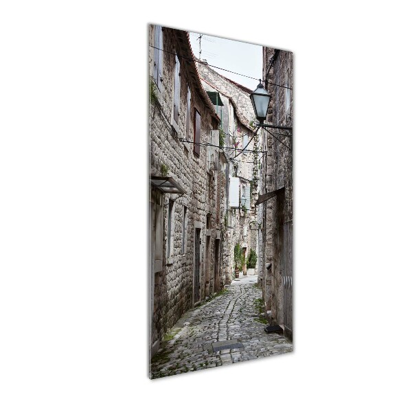 Bild auf Acrylglas vertikal Croatia Street