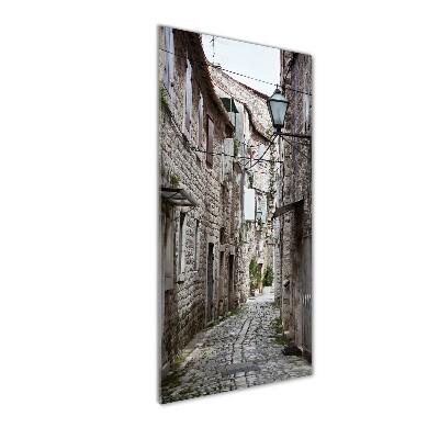 Bild auf Acrylglas vertikal Croatia Street