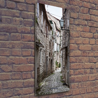 Bild auf Acrylglas vertikal Croatia Street