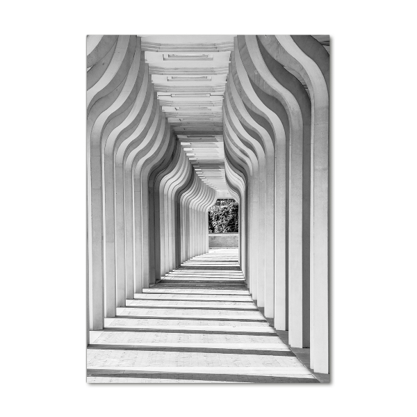 Plexiglasbilder vertikal Korridor