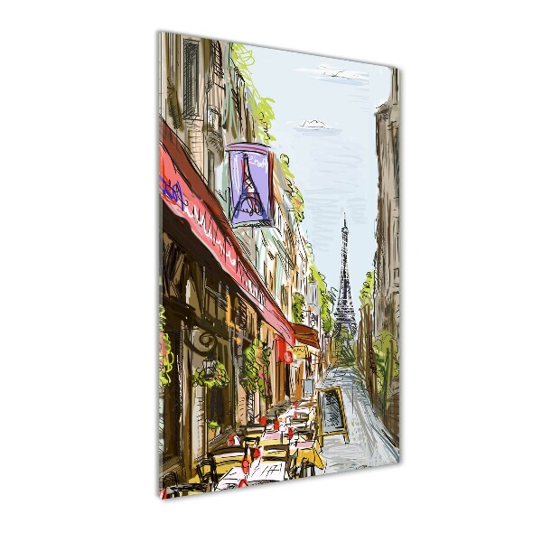 Plexiglasbilder vertikal Eiffelturm Paris