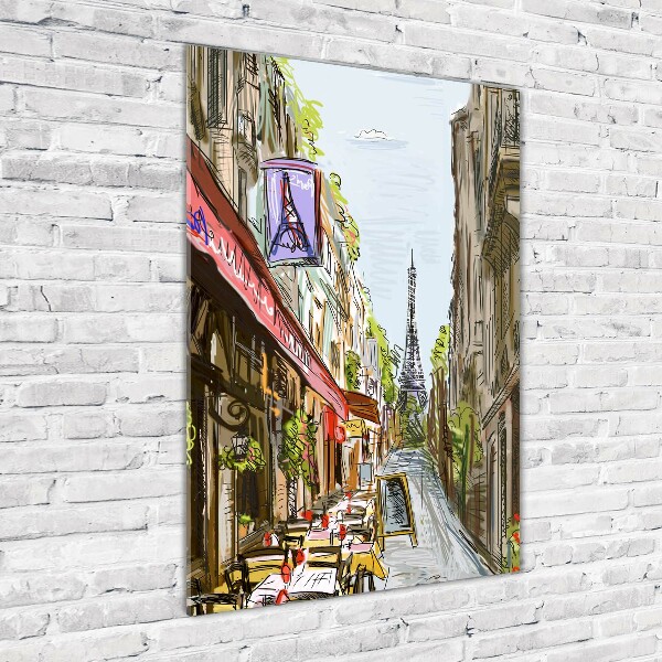 Plexiglasbilder vertikal Eiffelturm Paris