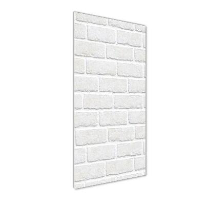 Plexiglasbilder vertikal Ziegelmauer