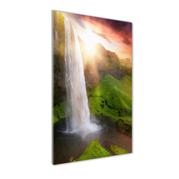 Plexiglasbilder vertikal Wasserfall