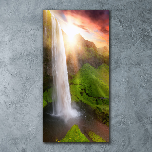 Plexiglasbilder vertikal Wasserfall