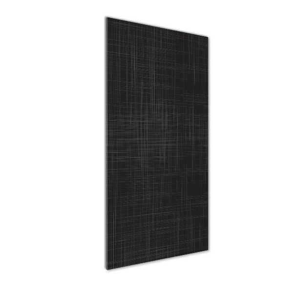 Acrylbild vertikal Leinenstruktur