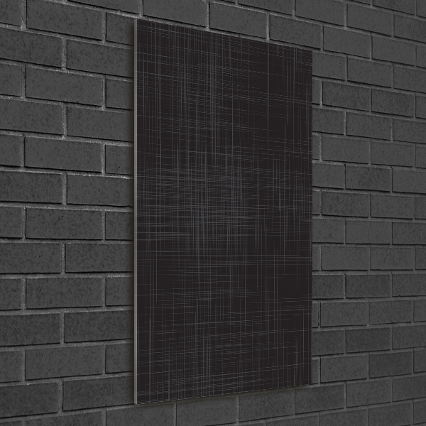 Acrylbild vertikal Leinenstruktur