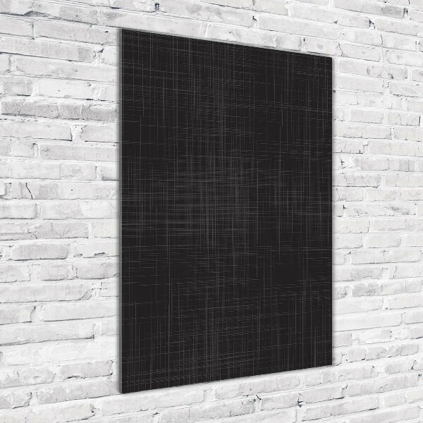 Acrylbild vertikal Leinenstruktur