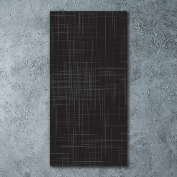 Acrylbild vertikal Leinenstruktur