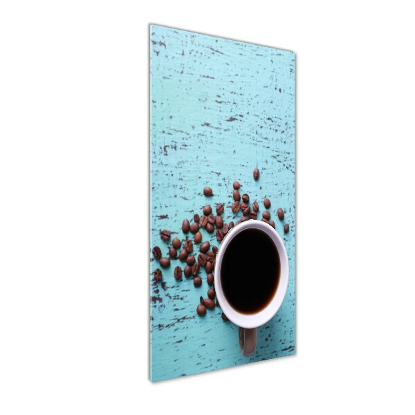 Bild auf Acrylglas vertikal Eine Tasse Kaffee