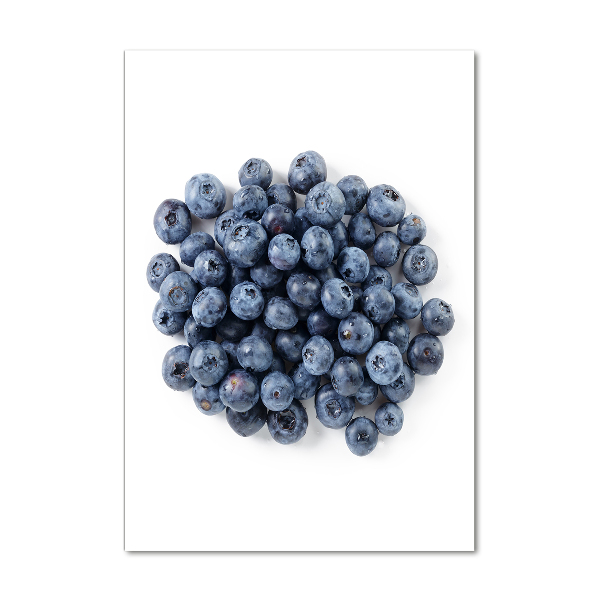 Modernes Acrylbild vertikal Beeren