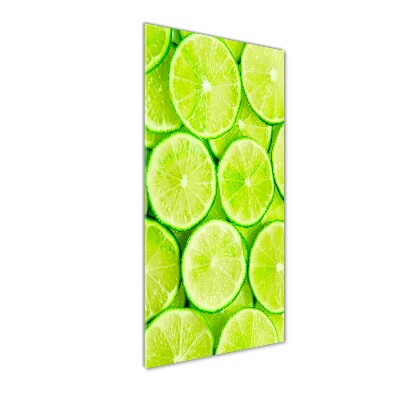 Bild auf Acrylglas vertikal Limes