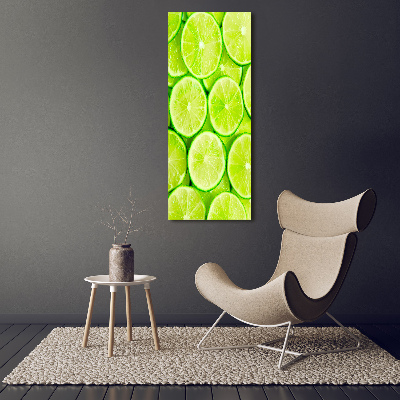 Bild auf Acrylglas vertikal Limes