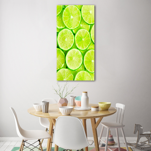 Bild auf Acrylglas vertikal Limes
