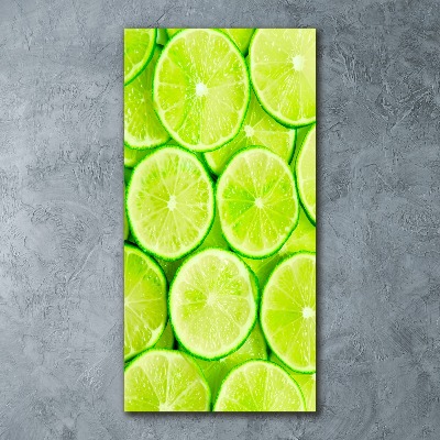 Bild auf Acrylglas vertikal Limes