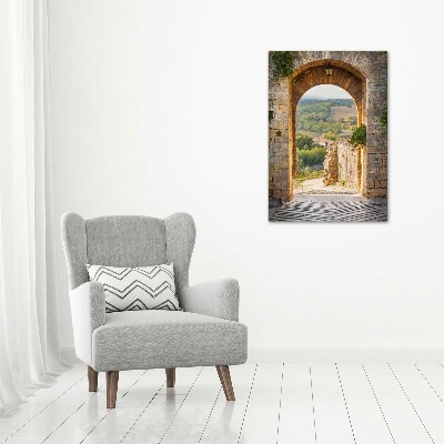 Bild auf Acrylglas vertikal Toskana, Italien