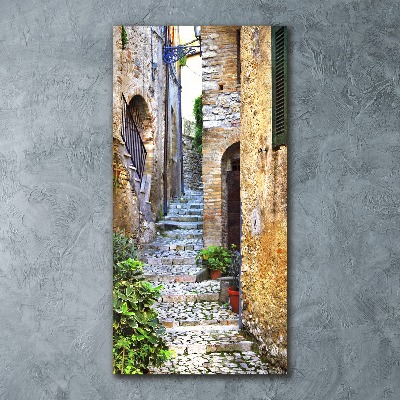 Plexiglasbilder vertikal Italienische Straßen