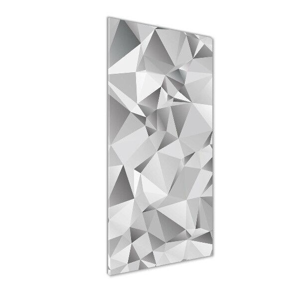 Bild auf Acrylglas vertikal 3D-Abstraktion