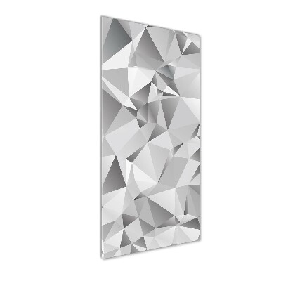 Bild auf Acrylglas vertikal 3D-Abstraktion