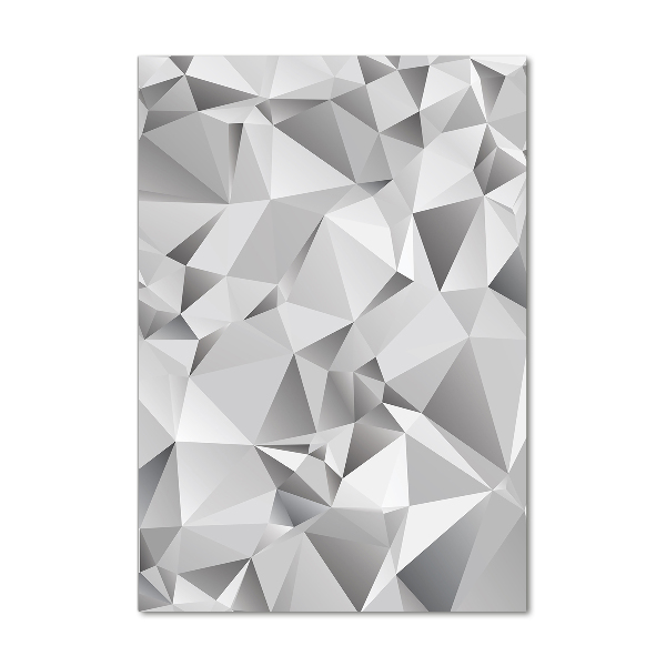 Bild auf Acrylglas vertikal 3D-Abstraktion