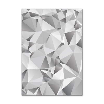 Bild auf Acrylglas vertikal 3D-Abstraktion