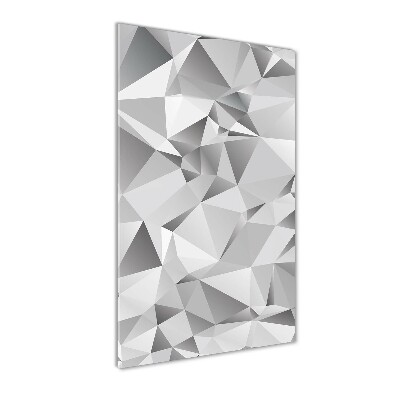 Bild auf Acrylglas vertikal 3D-Abstraktion