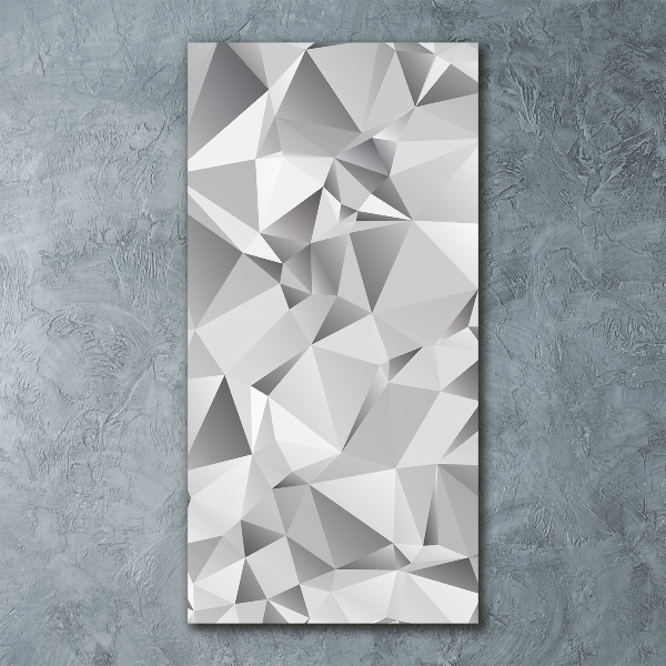 Bild auf Acrylglas vertikal 3D-Abstraktion