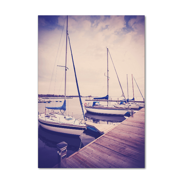 Plexiglasbilder vertikal Yachten