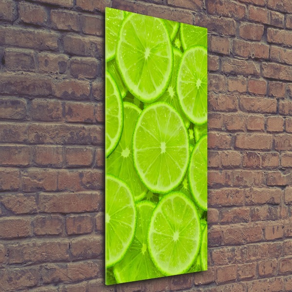 Acrylbild vertikal Limes