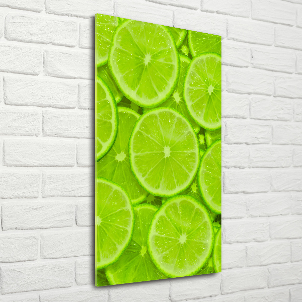 Acrylbild vertikal Limes