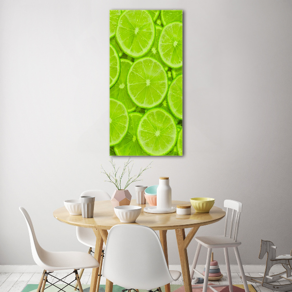Acrylbild vertikal Limes