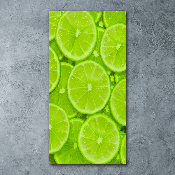 Acrylbild vertikal Limes