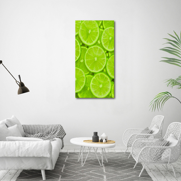 Acrylbild vertikal Limes