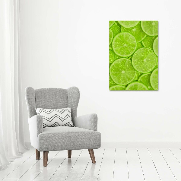 Bild auf Acrylglas vertikal Limes